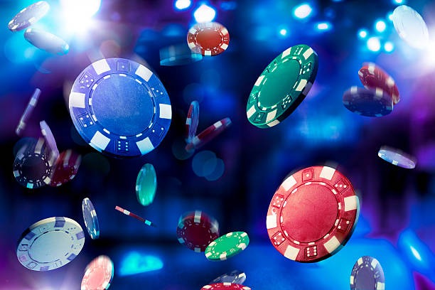 Live casino table with multiple players and live dealer